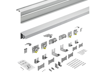 Hettich TopLine L 50Kg 3 Door Pack 10-16mm Door Thick