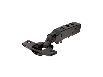 Hettich Black Sensys 110&deg; Screw On Hinge - Full Overlay (Thin Door 10-19mm)