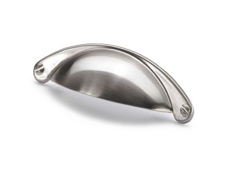 Hettich Handle Matane Brushed Stainless steel look 64mm