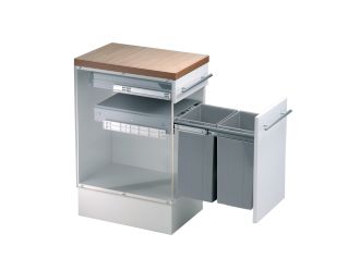 Hettich Bin.it Duo I 400, 2 x 32L