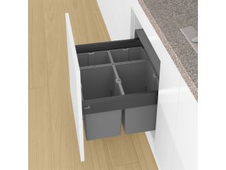 Hettich ArciTech Pull Set 450 x500 (17+17), Anthracite