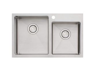 Oliveri Apollo 1+3/4 Offset Bowl Sink