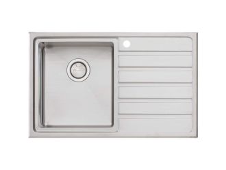Oliveri Apollo Single Bowl Sink with Drainer