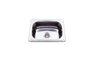 Zeus Cronos 35L Stainless Steel Laundry Sink 555X455X200mm
