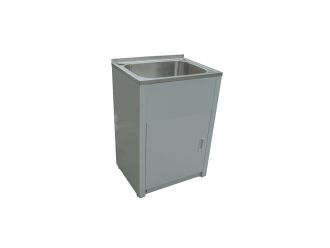 Zeus Cronos 45L Laundry Tub & Cabinet 610W x 510D x 870H