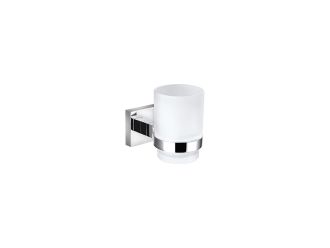 Zeus Triton Single Tumbler Holder Chrome
