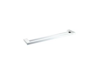 Zeus Heracles Double Towel Rail 800mm Chrome