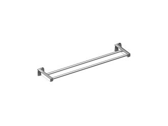 Zeus Athena Double Towel Rail