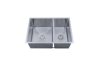 Zeus Helios Under/Overmount 1 1/2 Bowl Sink W600mm