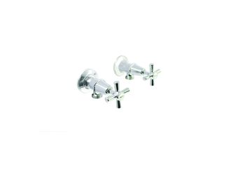 Zeus Oceanus Easy Clean Washing Machine Set Chrome