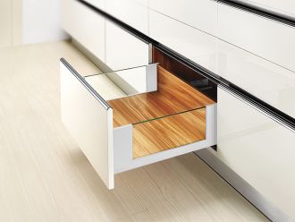 Magic Pro Glass Drawer Kit 40kg Silk White