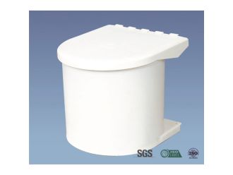 Swing Bin 12L White Plastic Door Mounted Bin