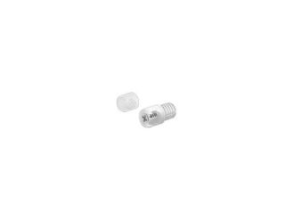 Hettich InnoTech Atira Front Connector for Lengthwise Railing for Screw On