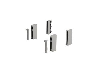 Hettich ArciTech DesignSide Adapter 186/92 mm Silver