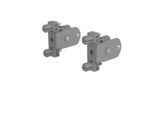 Hettich ArciTech Knock In front connector for drawer side