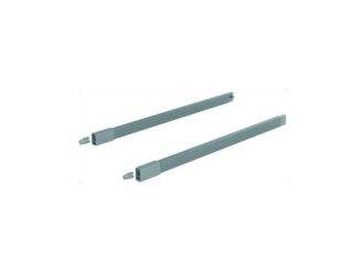 Hettich Arcitech Lengthwise Railing Set Anthracite 450mm