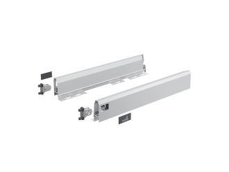 Hettich ArciTech Drawer Side Profile Set Silver