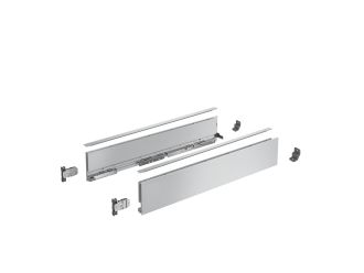 Hettich AvanTech YOU Drawer Side Profile Set Silver