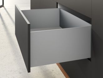 AvanTech YOU Push to Open Silent Drawer Set Silver
