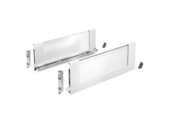 Hettich AvanTech YOU Inlay Drawer Side Profile Set 187mm x 550mm White