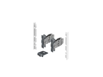 Hettich AvanTech YOU High Connector Set for Internal Front Panel White