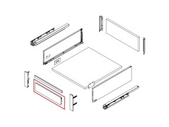 Magic Pro/Star Plus 1100mm Front Inner Draw Panel