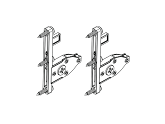 Magic Star Plus Drawer Front Fixing Brackets
