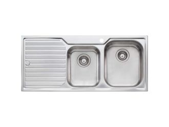 Oliveri Diaz 1+3/4 Bowl Sink With Drainer