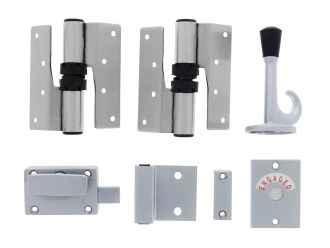 Toilet Lock Kit, Non-Concealed 2-Hinge 	