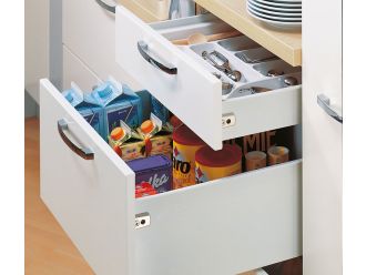 Hettich MultiTech Drawer White 25kg - Press In