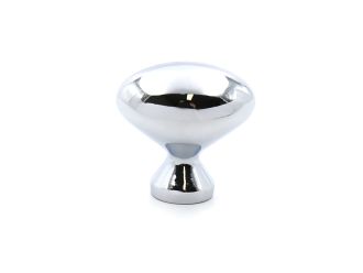 Football Knob with Small Base Zinc Alloy