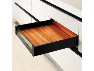 Magic Pro Push to Open Glass Front Inner Drawer Kit 40kg Black