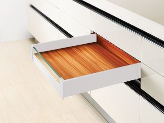 Magic Pro Glass Front Inner Drawer Kit 40kg Silk White