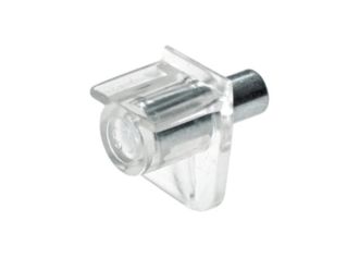 Hettich Shelf supports Safety, &oslash; 5 mm Plastic Translucent