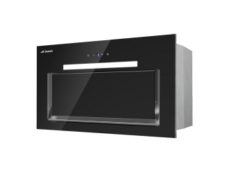 Domain Premium Black Glass UnderMount Rangehood - 520mm